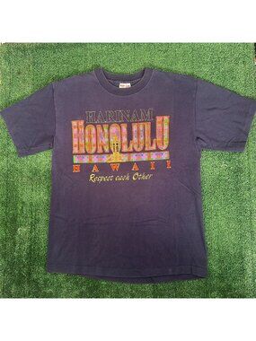 Vintage 90s Honolulu Hawaii T-Shirt Tourist Single Stitch Tee